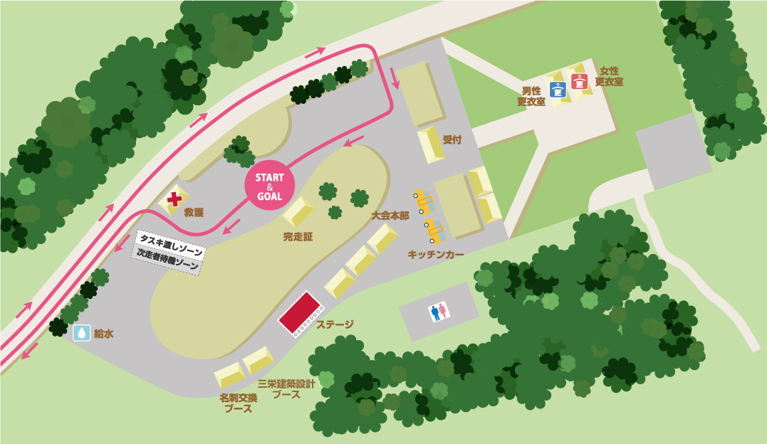 愛知大会 会場図