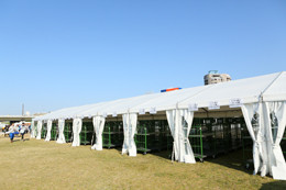 無料の荷物置き場を設置！