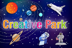 「ロケット」を作ろう！ペーパークラフトブースの設置！