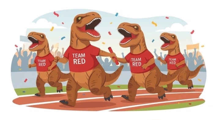 Tyrannosaurus-relay